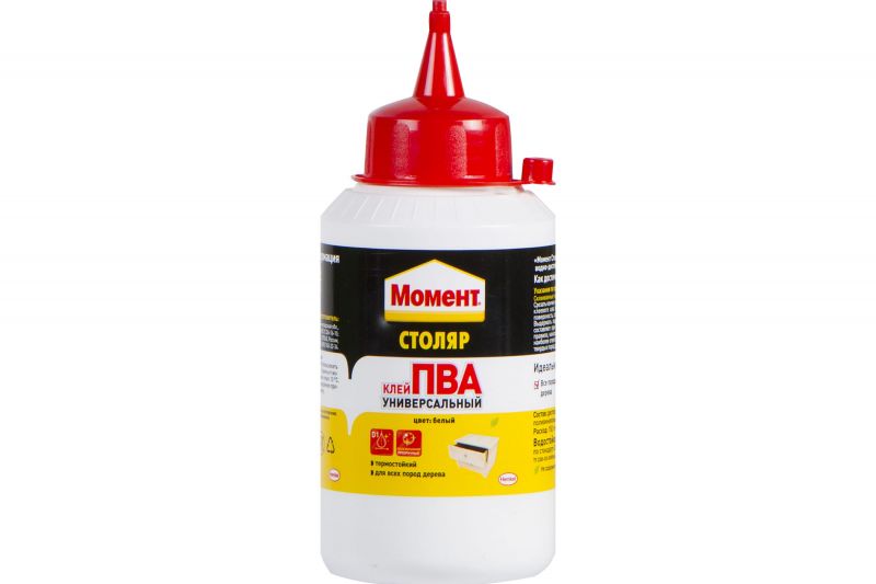 купить Клей  Момент Столяр ПВА универсальный 250гр белая упаковка с доставкой