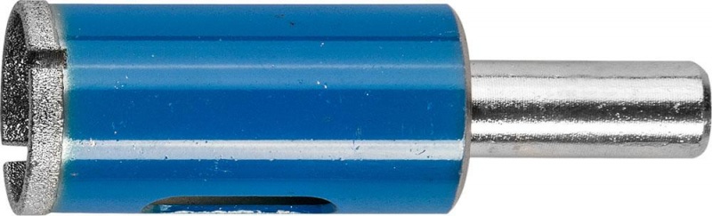 купить Коронка алмазная по стеклу/кафелю Зубр "Эксперт" 18мм зерно 100 арт.29860-18 с доставкой