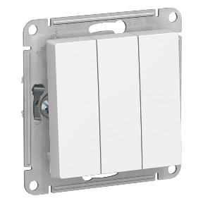 купить Выключатель Schneider Electric Atlas (модуль) 3кл.  белый  ATN000131 с доставкой