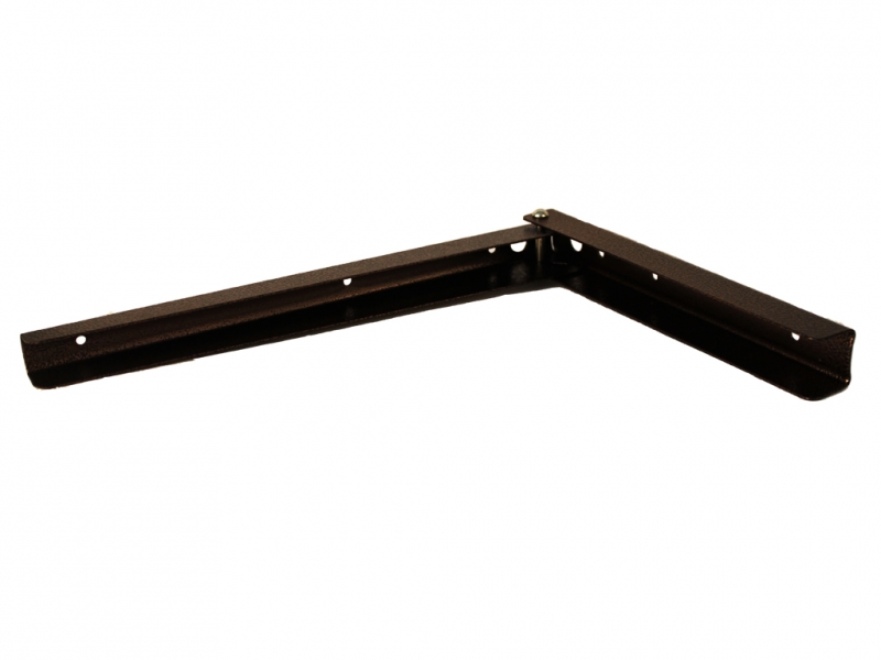 купить Кронштейн складной L=380мм коричневый                                                                с доставкой