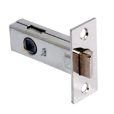 купить Защелка для дверной ручки Аллюр хром                                                                 с доставкой