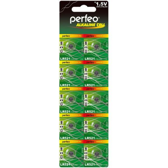 купить Батарейка часовая  AG0 LR521, LR63 Perfeo 1,5 V с доставкой
