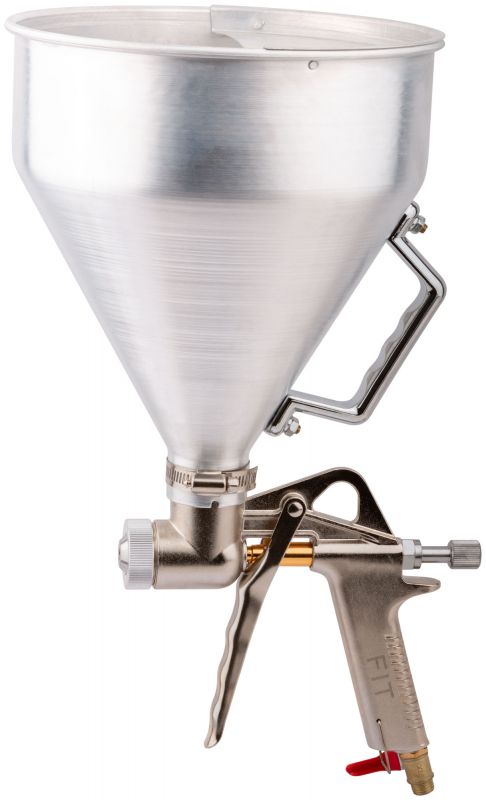 купить Пистолет картушный FIT алюминевый 81030 верхний бачок 4,9 л.                                         с доставкой