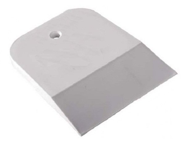 купить Шпатель резиновый РОС  80мм белый                                                                    с доставкой