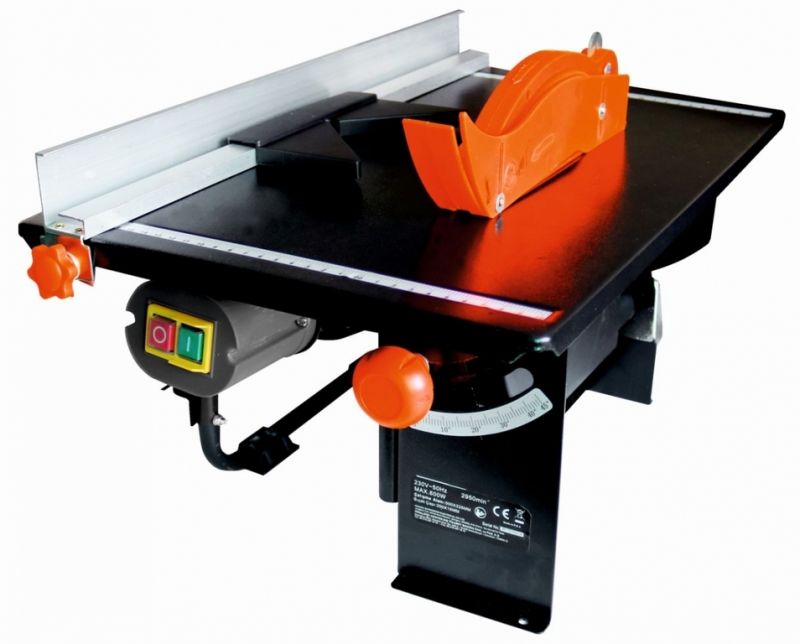 купить Пила стационарная электрическая P.I.T PTS200-C МАСТЕР 850Вт, диск 200*16мм, стол 500*335, угол 45* с доставкой