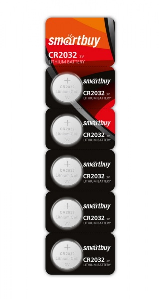 купить Батарейка CR2032 SmartBuy литиевая 3V с доставкой