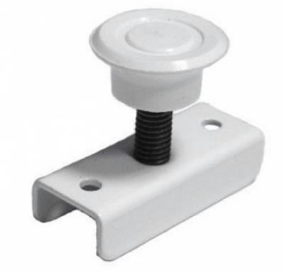 купить Опора регулируемая П-образная белая 16мм                                                             с доставкой