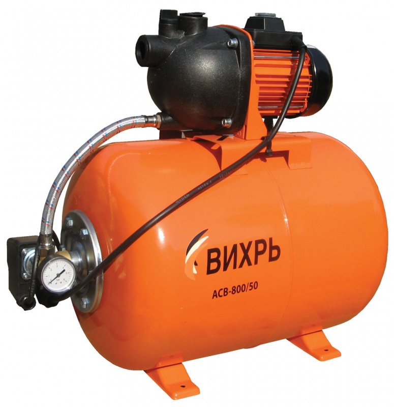 купить Насосная станция Вихрь АСВ-800/50                                                                    с доставкой