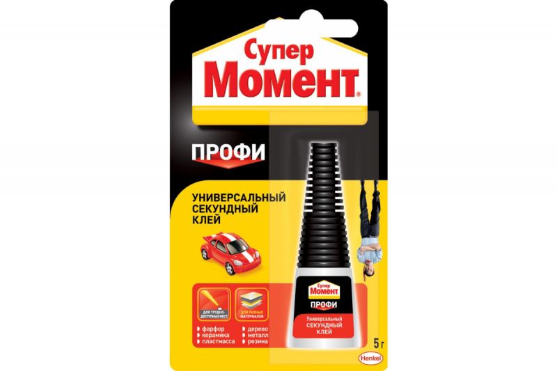 купить Клей  Момент Супер профи 5г (на блистере)                                                            с доставкой