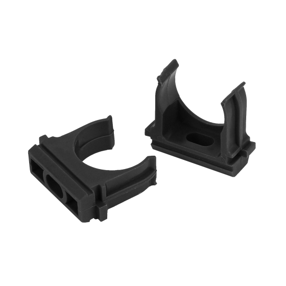 купить Хомут для труб ПВХ  16мм  черный с доставкой