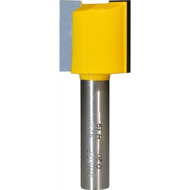 купить Фреза ЭНКОР пазовая прямая 20х19  хв.8мм с доставкой