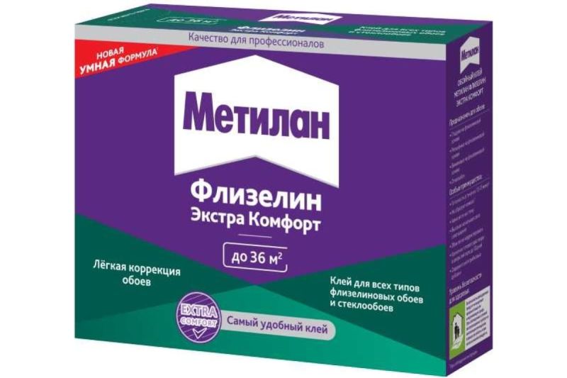 купить Клей обойный Метилан Флизелин Экстра Комфорт 200г с доставкой