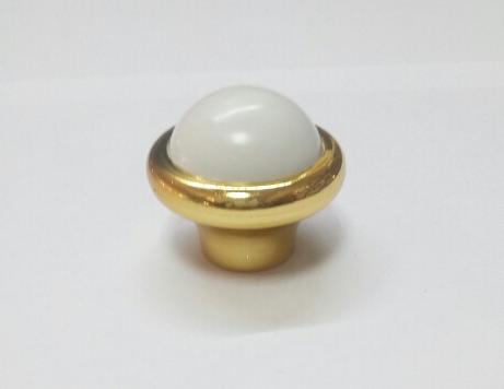 купить Ручка мебельная кнопка 355 WHITE                                                                     с доставкой
