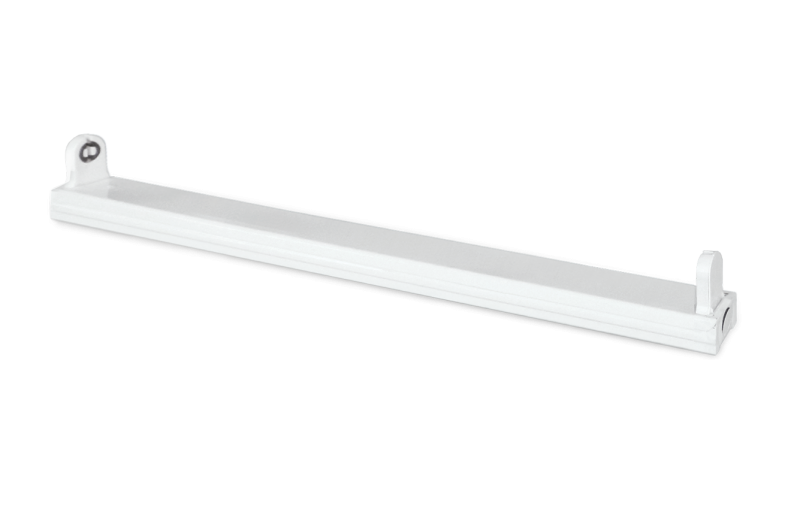 купить Светильник линейный под LED-T8х1 600мм InHome СПО-101-1 открытый LED-T8  с доставкой