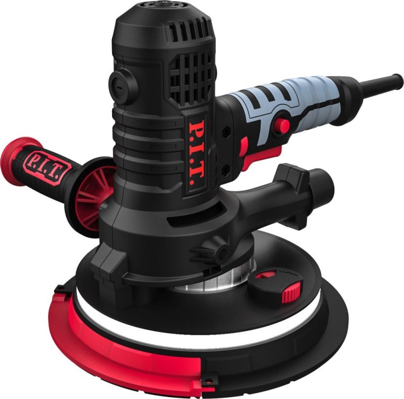 купить Шлифмашина для стен и потолков P.I.T PWG180-C 180мм, 810Вт, 900-2100об/мин с доставкой