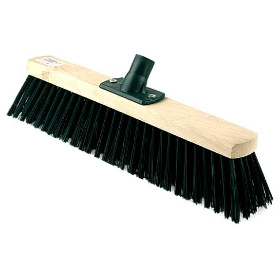 купить Щетка  для пола, иск.щетина дер.основание, без черенка, без резьбы арт.39110 с доставкой