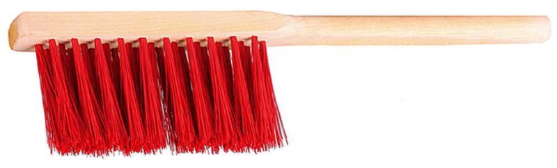 купить Щетка  -сметка 320мм 3-рядн. дерев.ручка, иск.щетина с доставкой