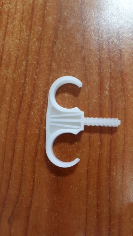 купить Скоба  под кабель двойная  25-28 нейлон                                                              с доставкой