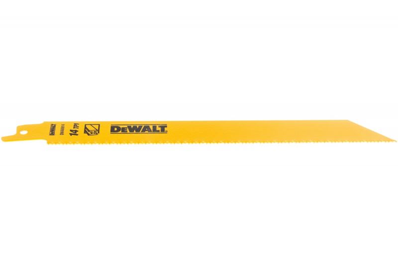 купить Полотно для сабельной пилы DeWalt DWAR814 S1122BF BIM, 203мм, шаг зубьев 1,8мм с доставкой
