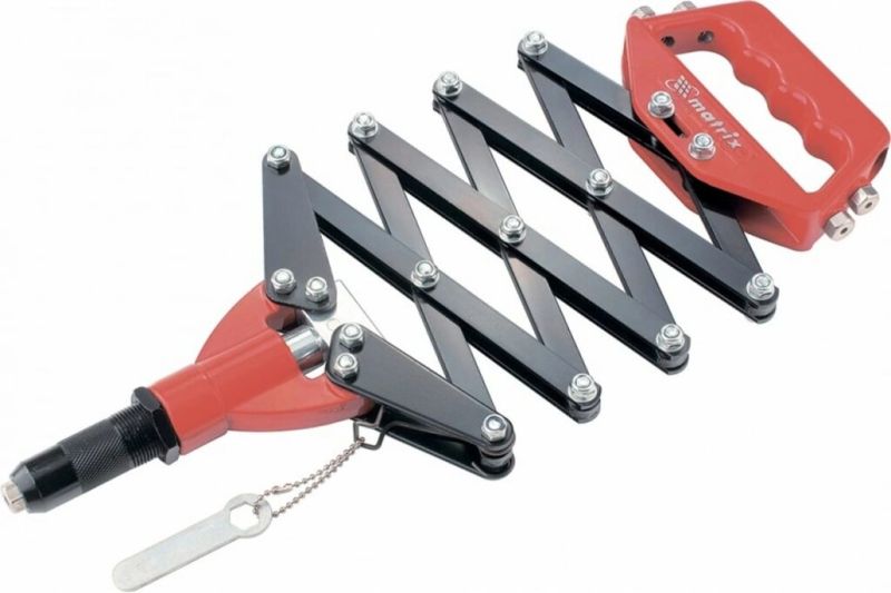 купить Заклепочник MATRIX  3,2-6,4мм "гармошка", усил. с доставкой