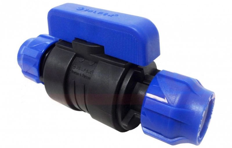 купить Кран шаровый ПНД   25х25 ц/ц Valfex с доставкой