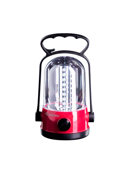 купить Фонарь  аккумуляторный Космос 6010 кемпинговый (10LED, радио, 2*4V 0.9Ah) с доставкой