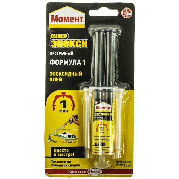 купить Клей  Момент Супер Эпокси Формула 1,14мл (на блистере)                                               с доставкой