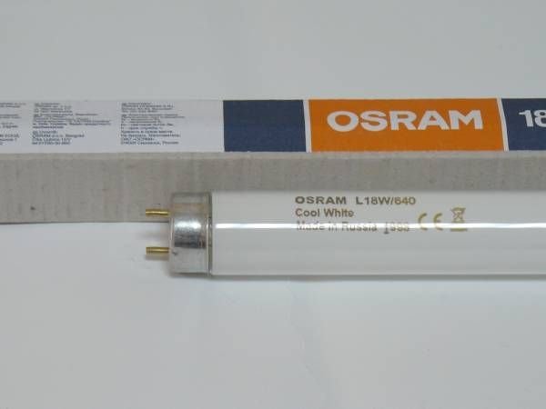 купить Лампа люминесцентная G13 Osram Basic L18W/640 (33) 600мм (Смоленск)                                  с доставкой