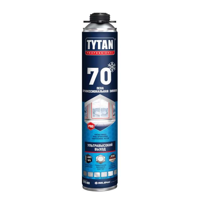 купить Пена TYTAN 70 870мл ПРОФИ зимняя (до -18°C) с доставкой