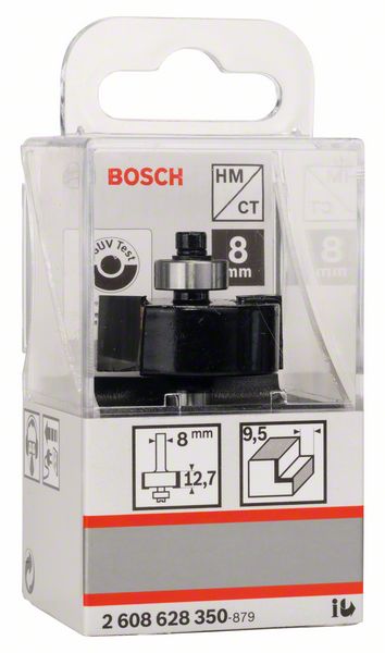 купить Фреза Bosch для выборки паза 8/9,5/12,7/54                                                           с доставкой