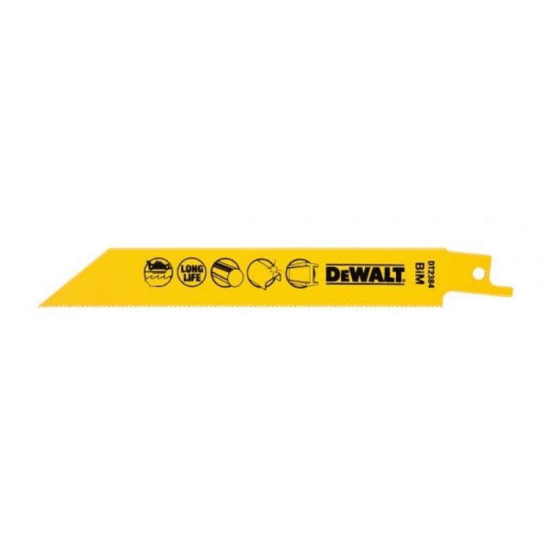 купить Полотно для сабельной пилы DeWalt S922EF BIM, 152мм, шаг зубьев 1,4 мм с доставкой