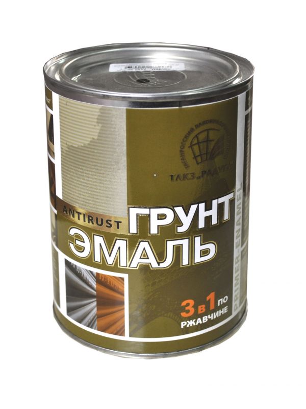 купить Грунт-эмаль по ржав.Радуга 3в 1 красно-коричн. 0,9кг с доставкой
