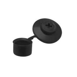 купить Заглушка (шайба с колпачком) черная                                                                  с доставкой