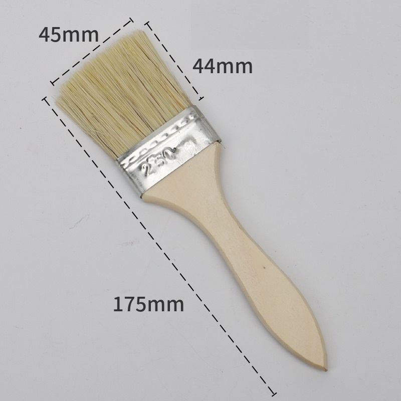 купить Кисть флейцевая 2"(45мм) деревянная ручка с доставкой
