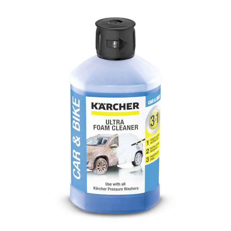 купить Шампунь автомобильный KARCHER ULTRA FOAM CLEANER 3в1 RM 615 (1л) с доставкой