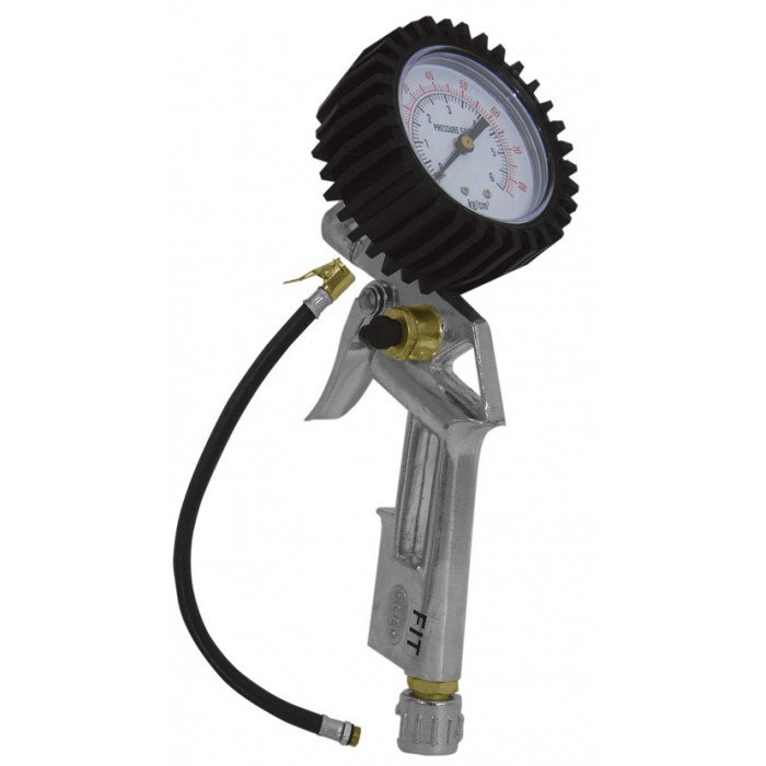 купить Пистолет для подкачки шин FIT с манометром до 6 атм.                                                 с доставкой