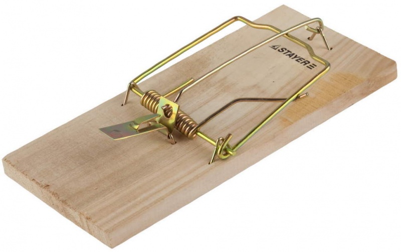 купить Крысоловка Stayer"Standard" деревянное основание                                                     с доставкой