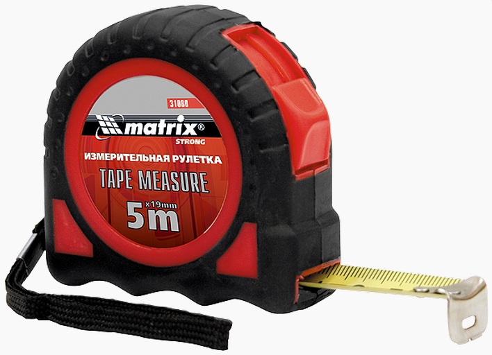 купить Рулетка MATRIX"Strong" 7,5м*25мм,обрез.корпус                                                        с доставкой