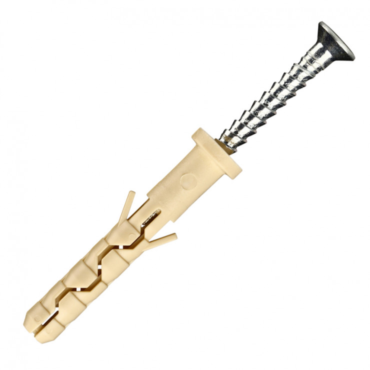 купить Дюбель-гвоздь PDG LK  8х 60 нейлон цилиндр.бортик с доставкой