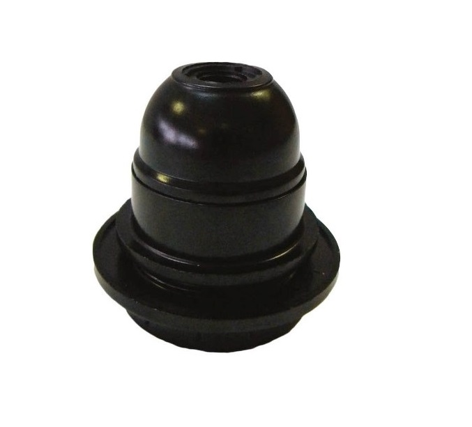 купить Патрон карболитовый с прижимным кольцом Е27 с доставкой