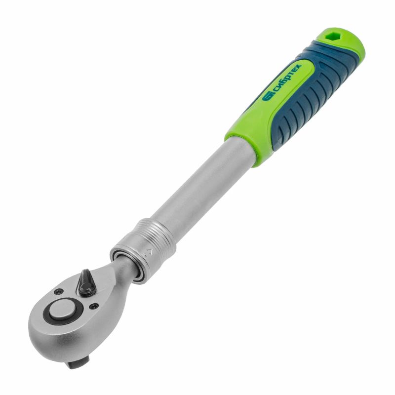 купить Трещотка Сибртех 1/2", 72 зуба, с быстрым сбросом, CrV с доставкой