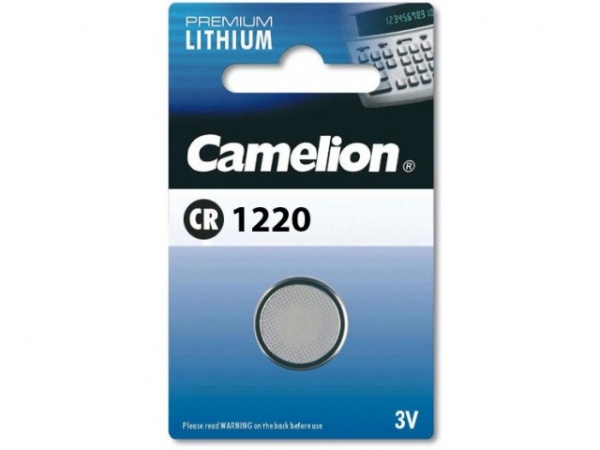 купить Батарейка CR1220 Camelion литиевая  3V с доставкой