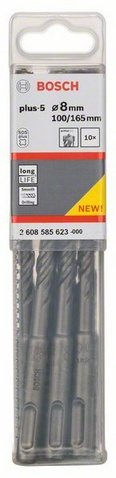 купить Бур SDS+  8х 160 Bosch (2.608.585.623) с доставкой