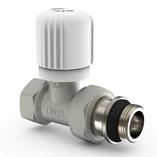 купить Клапан ручной прямой 1/2" Вн-Нр V&G-601101 с доставкой