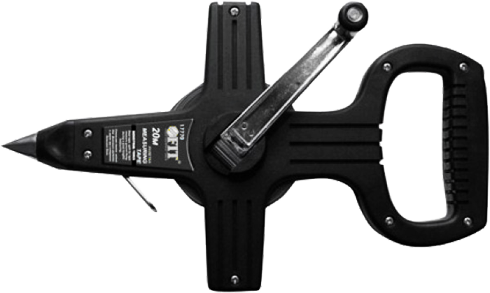 купить Рулетка геодезическая 30м стальная лента FIT с доставкой